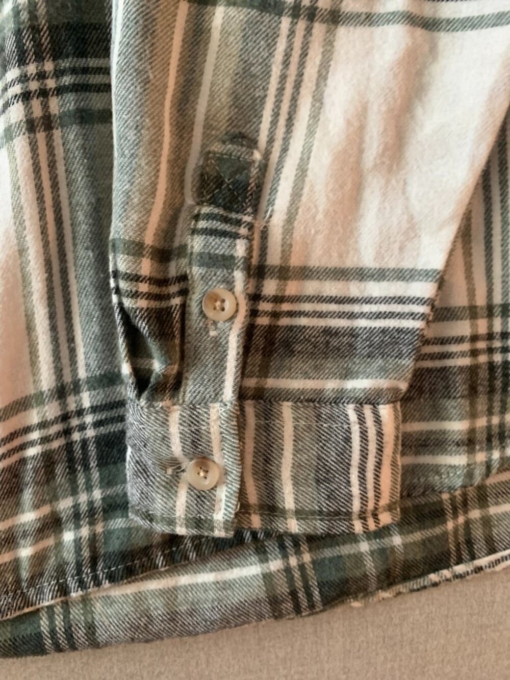 Plaid Button-Up Shirt - Picture 2 of 8